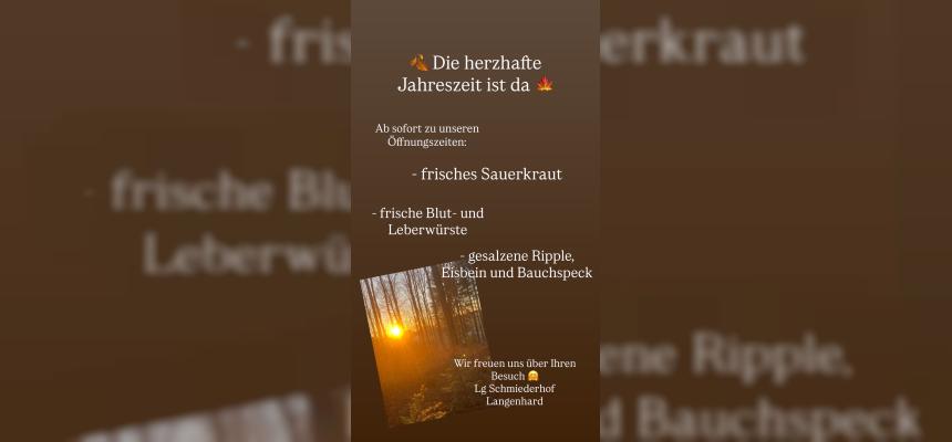 Deftige Hausmannkost und traditionelle Wurstküche