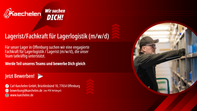 Fachkraft für Lagerlogistik / Lagerist (m/w/d)