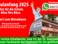 Alles fürs Büro, alles für die Schule