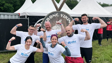 Unser Team beim Strong Viking Hindernislauf
