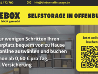 Mehr Platz für Ihr Leben – DIEBOX Selfstorage in Offenburg