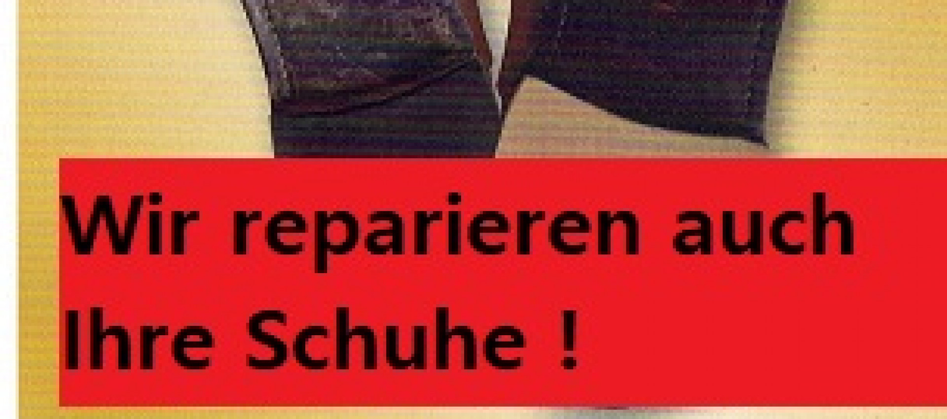 Schuhreparatur