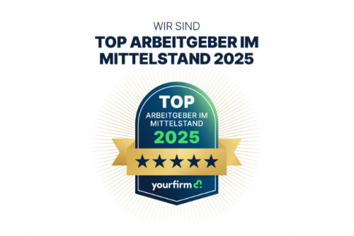 Wir sind Top Arbeitgeber im Mittelstand 2025!