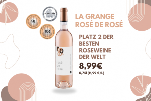 Der zweitbeste Rose der Welt neu in unseren Filialen in Appenweier, Oppenau, Kehl und Linx