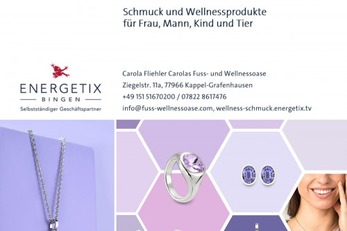 Energetix Schmuck und Wellnessprodukte in Kappel-Grafenhausen