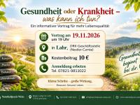 Die Gesundheit in die eigenen Hände nehmen!