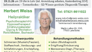Die Gesundheit in die eigenen Hände nehmen!