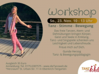 #RegioTipp: Freies Tanzen mit Gunda Herzog – Wenn die Seele durch den Körper spricht