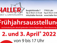Frühjahrsausstellung bei Haller Forst- und Gartengeräte in Lahr