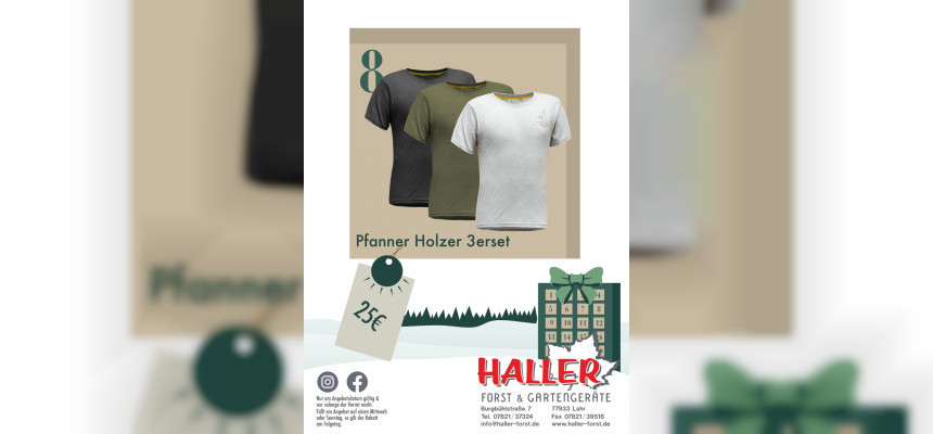 Türchen 8. Pfanner Holzer 3er Set