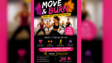 Cardio, Kraft und Spaß zur Musik