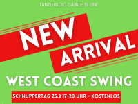 West Coast Swing im Tanzstudio Dance In Line