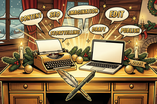 24 kompakte Praxis-Tipps für alle, die mit Worten arbeiten – und ein herzlicher Weihnachtsgruß