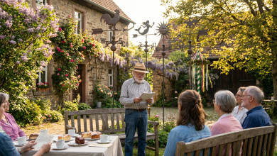 Zwischen herzlicher Zuwendung und augenzwinkerndem Protest – plus ein Auftritt als „Stadtpoet