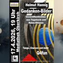 Helmut Hannig liest aus unveröffentlichten Tagebüchern - mit Musik von Q4fun in Oberkirch