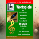 Orte für Worte: Peter Winter, Hans Weide und Combo2Go in der Mediathek Lahr