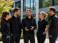 Warum Arbeitskleidung mehr über ein Unternehmen aussagen kann als viele Imagebroschüren.